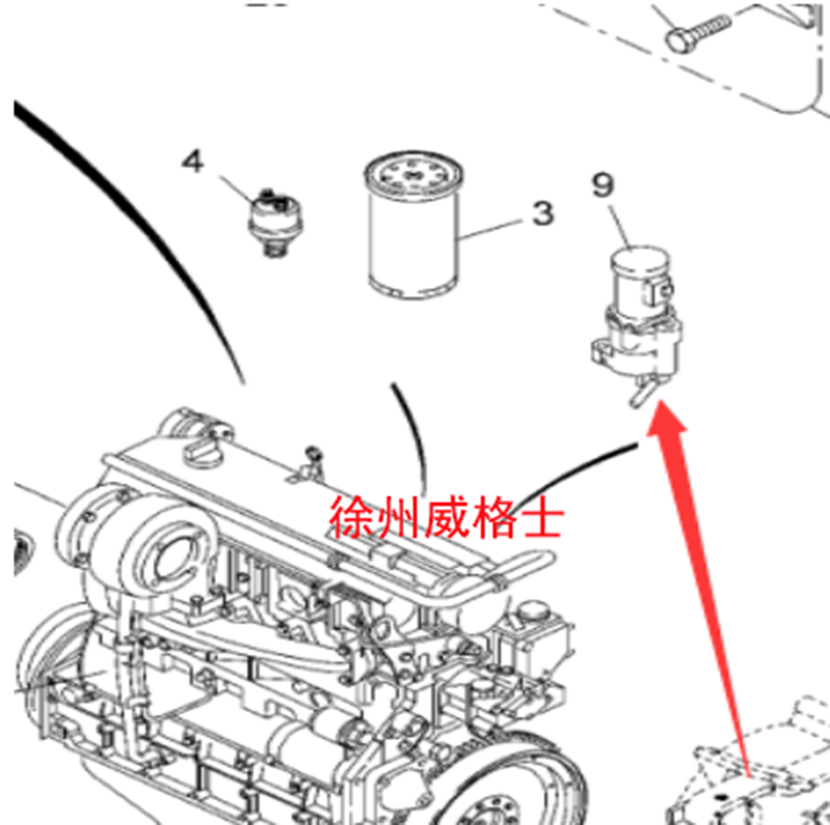 摊铺机输料刮板下链轮461006224